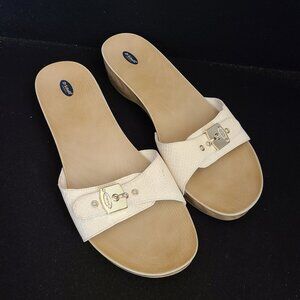 Dr. Scholl’s Classic Gardenia Off White Womens Sandals Size 11M